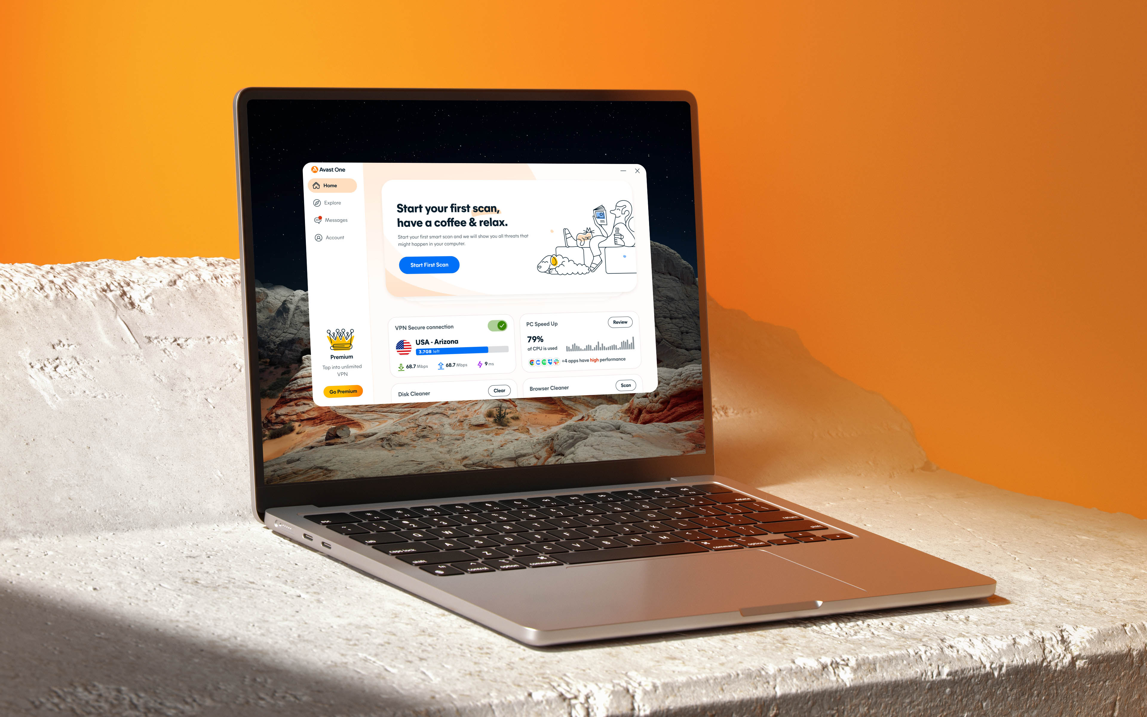 Avast One — Security Native App